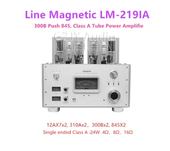 Linka Magnetické LM-219IA Trubice Zosilňovač Integrovaný Zosilňovač 300B Push 845, Trieda Trubice Moc Amplifie/15Hz35kHz-1.5 dB