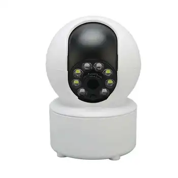 5G 100-240V, WiFi, Bezpečnostné Kamery HD 360 Stupeň Objektív Nočné Videnie Detekcia Pohybu 2 Spôsob, ako Hovoriť Domov Surveillance Camera