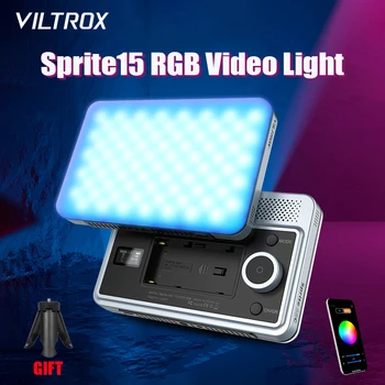 VILTROX Sprite15 LED Video Svetlo 2800K-6800K Fotografie Svetlo 4400mAh Nabíjacia Lampa Prenosná Foto Štúdio Svetlo pre Tiktok