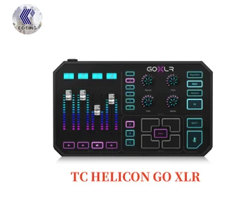 TC HELICON ÍSŤ Profesionálne XLR mixer počítač zvuková karta so 4-Kanálový Mixér pre super-rýchle USB audio miešanie