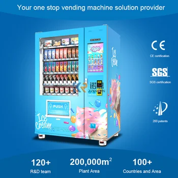 Commerical Automat OEM automatic Mrazené Potraviny Ice Cream Automat Jogurt Potraviny Mrazené Automat Na Nápoje