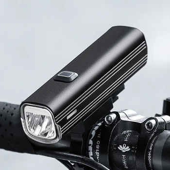 Cyklistické Svetlo Svetlometu Typ-C, USB high light Hliníkovej Zliatiny Svetlometu 1000 lumenov Horských Svetiel Smart Vibrácií MTB, Road Bike