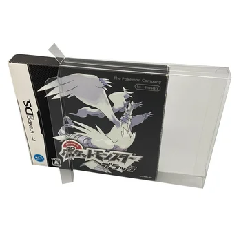 Zber Display Box Pre NDS/Nintendo DS/Pokémon Black Version/Biela Hra Skladovanie Priehľadné Boxy Jasné, Zbierať Prípade