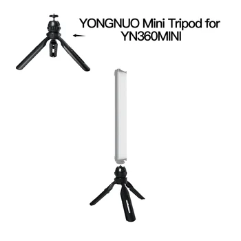 YONGNUO LED Mini Stolný Statív Skladacia pre YN360Mini YN60 YN60Pro