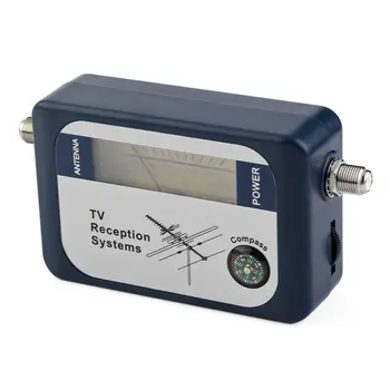 Satelitné Vyhľadávanie Nájsť Zarovnanie Signál Meter Receptor Pre Sat Jedlo TV FTA TV Signál Digitálnej TELEVÍZIE Zosilňovač Sat finder DVB-T Finder