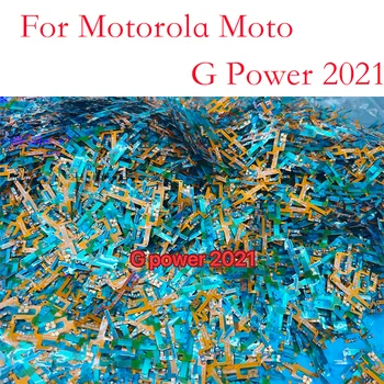 10PCS NOVÝ, Originálny Pre Motorola Moto G Power 2021 Energie Na Vypnutie Hlasitosti, Prepínač Strane Tlačidlo Tlačidlo Flex Kábel Náhradné Diely
