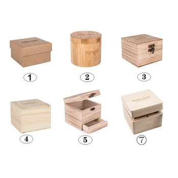 Obaly Boxy sú k dispozícii Bambusové Drevo Javor Okno Prispôsobené Položky Vlastné Štýly Bez Výrobku