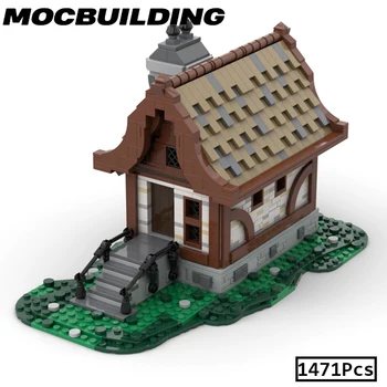 MOC Stredoveký Dom, Architektúra Model Stavebné Bloky, Darčeky, Hračky pre Deti Darček