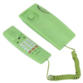Mini Mobilný Telefón Domov Káblové Káblové Telefón Stôl na Stenu Šnúrový Telefón pre Domáce Kancelárie Hotel Telefón