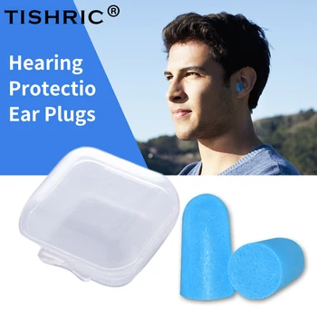 TISHRIC Spanie zátkové chrániče sluchu Proti hluku-zátkové chrániče sluchu Na Spanie Ušné Sviečky Hluk Ucho, Chránič Sluchu, Ochranné Spanie Zástrčky