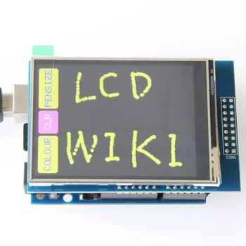 2.8-palcový dotykový displej TFT LCD HX8347 Jednotky IC displeja modul môže byť aj priamo vložený do UNO Mega2560
