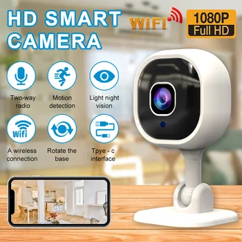 1080P WIFI Smart Home Bezdrôtové Ip Kamery Baby Monitor HD Vnútorné Vonkajšie Bezpečnostné Kamery, Video Dohľad Monitor