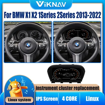 ViKNAV digitálne speedomenter pre auto Pre BMW X1 X2 1Series 2Series 2013-2022 Linux 12.3 palcový Displej združenom náhradné