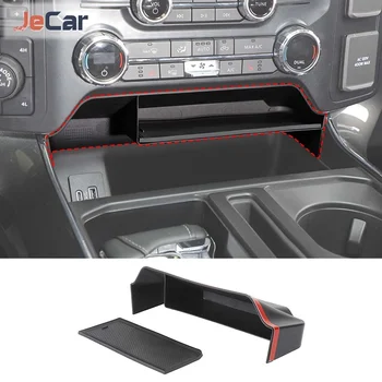 JeCar ABS Auto stredovej Konzoly Úložný Box Držiak Organizátor pre Ford F150 2021 2022 Auto Interiérové Doplnky