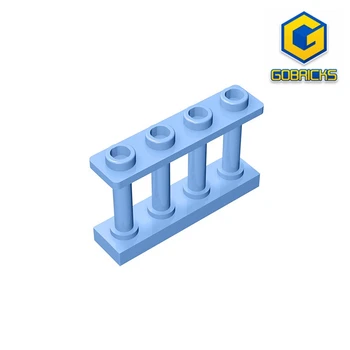 Gobricks GDS-789 PLOT 1X4X2 W. 4 GOMBÍKY kompatibilný s 15332 detí DIY Vzdelávacie Stavebné Bloky Technické