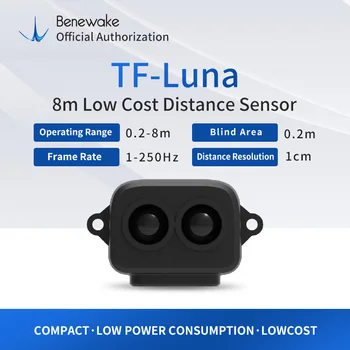TF-Luna LiDAR 8m Nízke Náklady na Vzdialenosť Snímača Modual 0.2-8m meranie vzdialenosti malým objemom vysoká citlivosť