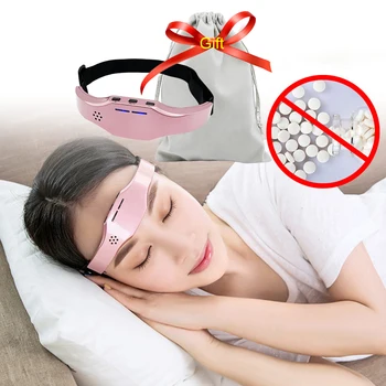 Smart Spánku Nástroj na Spanie Pomoci Elektrické Hlavu Masér Migréna Úľavu Relaxačné EMS Pulzná Terapia Hlboké Masáž Nástroj