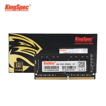KingSpec ddr4 ram 8gb ram ddr4 notebook 4GB 8GB 2666mhz 1.2 V DDR4 ram pre Notebook Notebook Memoria RAM Pre dell 7577,ASUS Vivobook