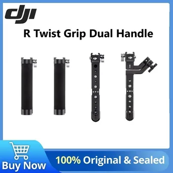 DJI R Twist Grip, Dvojitá Rukoväť pre DJI RS 3 Pro/RS 3/RS 2 DSLR a filmové Kamery, Automatické Osi Zámky