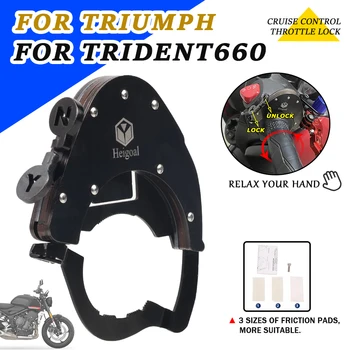Pre Triumf Trident 660 Trident660 2022 2023 Motocyklové Príslušenstvo, Tempomat Plyn Zámok Pomáhať Riadidlá Náhradných Dielov