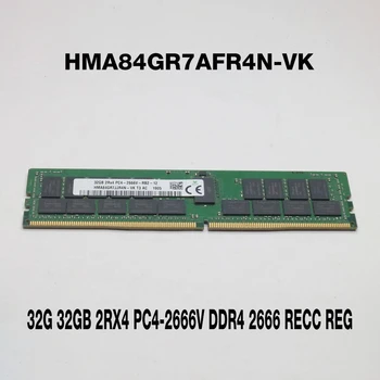 1PCS HMA84GR7AFR4N-VK 32G 32GB 2RX4 PC4-2666V DDR4 2666 RECC REG Pre SK Hynix RAM Pamäť Servera