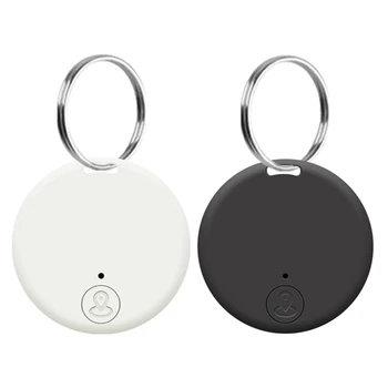 Mini GPS Tracker Bezdrôtová 5.0 Anti-Stratené Zariadenie Smart Locator Pet Tlačidlo Peňaženky Tracker S Krúžok na kľúče