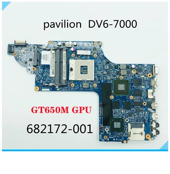 682175-001 682174-001 682172-001 Pre HP Pavilion DV6 DV6-7000 Notebook Doske HM77 GT650M GPU 11253-2 48.4ST06.021 Doske