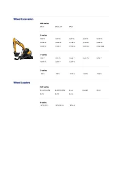 Stavebné stroje - Bager\ Šmyk Vola Nakladače\Kolesa Nakladače\Cestnej Navi Služby Príručky pre Hyundai