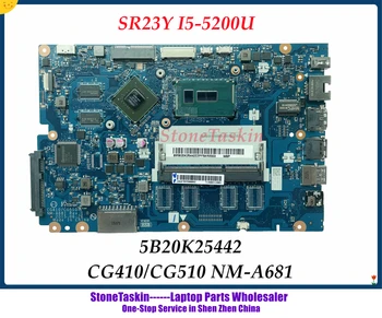 StoneTaskin Vysokej kvality 5B20K25442 Pre Lenovo Ideapad 100-15IBD Notebook Doske CG410/CG510 NM-A681 SR23Y I5-5200U DDR3L