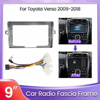 2Din autorádio, Fascia Pre Toyota Verso R20 2009-2018 DVD, Stereo Rám Doska Adaptér Montáž Dash Inštalačný Rám