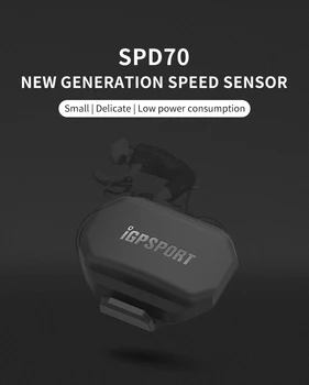 IGPSPORT Cyklistický Snímač Rýchlosti SPD70 ANT+ BT Bezdrôtové jazda na Bicykli Cestný Bicykel Počítač Stopky vhodné pre iGS10 iGS50S iGS620