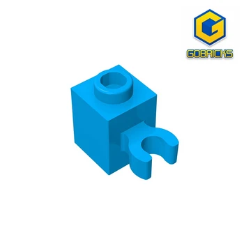 Gobricks GDS-647 1X1 W/DRŽITEĽ H0RIZONTAL kompatibilný s 60475 30241 detské hračky Montáž Stavebné Bloky Technické