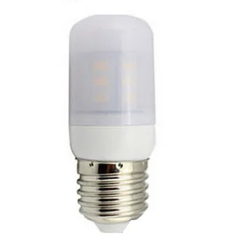 Móda 12v kukurica žiarovka svetla 5730SMD 27leds E27 vysoké svetlé Transparentné shell /Matný Kryt biely energeticky úsporné LED žiarovka