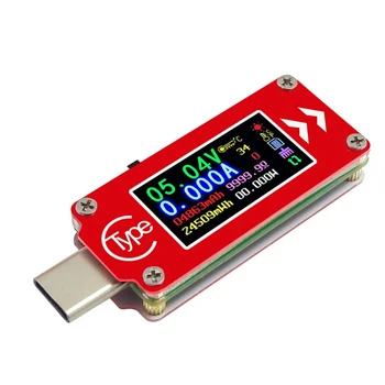 RD TC64 Typ-C, USB Tester Napätia Prúd Meter Rýchle PD Nabíjačku Testovanie Monitor Dropship