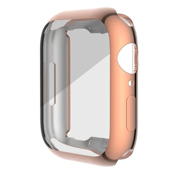 KX4A Kompatibilné s Apple-Watch7 41/45mm, Smartwatch Shell TPU Ochranné puzdro Mäkké, Trvanlivé Ochrany Shell Shockproof Kryt